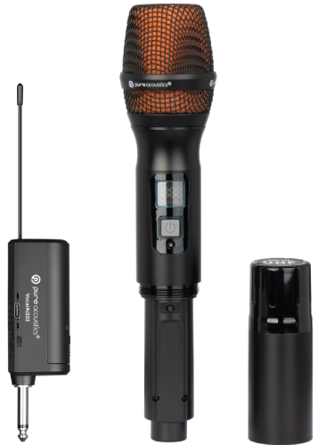 זוג מיקרופונים אלחוטיים Pure Acoustics VocalAi 202ברפאלי - refali.co.il
