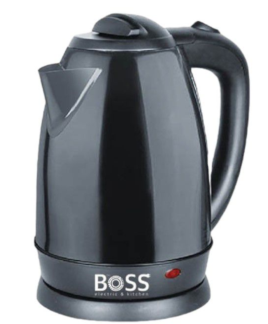  ‎ קומקום חשמלי 1.8 ליטר  BOSS BO22300 - צבע שחור