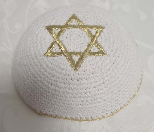 סרוג מגן דויד זהב