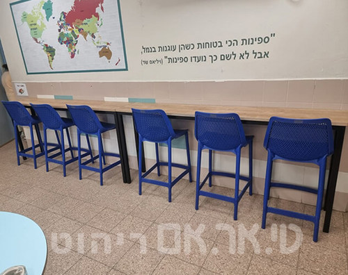 ריהוט חדש בחדר מורים ביס יובל יהוד