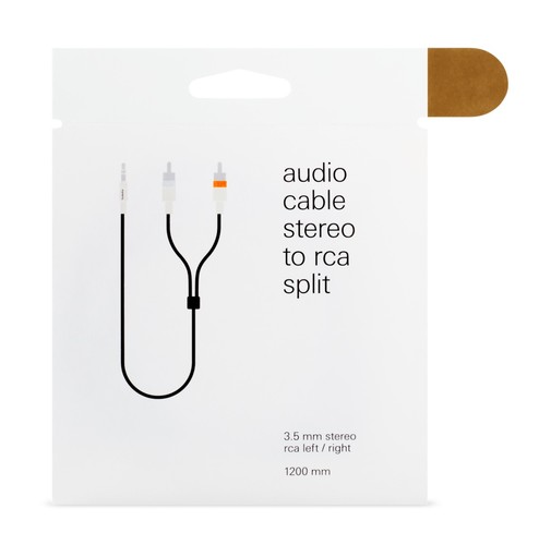 Teenage Engineering textile audio cable 3.5 mm - 2x rca