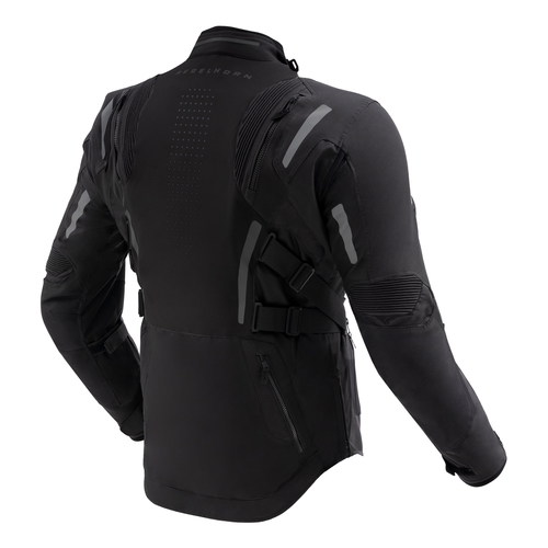 מעיל רב עונתי רבל הורן שחור - REBELHORN HIKER IV TEXTILE JACKET