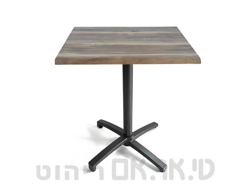 שולחן ויקטור רגל מרכזית-פלטה מרובעת ורצליט