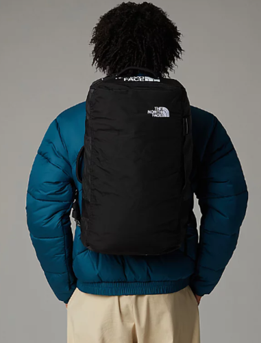 תיק נסיעות BASE CAMP VOYAGER DUFFEL 32L  שחור לבן - The North Face
