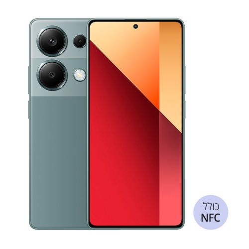 Xiaomi Redmi Note 13 Pro 512GB 4G NFC יבואן רשמי ירוק