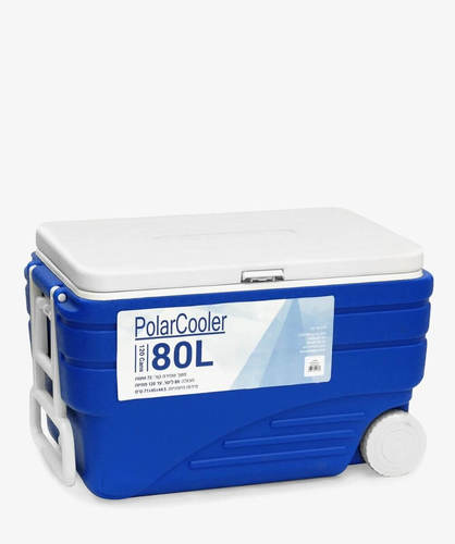 צידנית קשיחה עם גלגלים 80 ליטר Polar Cooler Outdoor