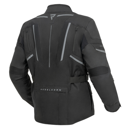 מעיל רב עונתי רבל הורן שחור - REBELHORN SCOUT TEXTILE JACKET