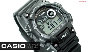 שעון לחייל ולמתגייס  קסיו CASIO W735