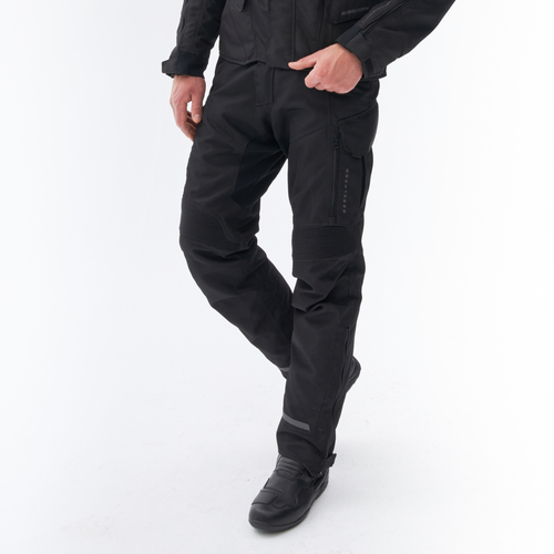 מכנס רכיבה ממוגן וחסין מים רבל הורן שחור - REBELHORN SCOUT TEXTILE PANTS