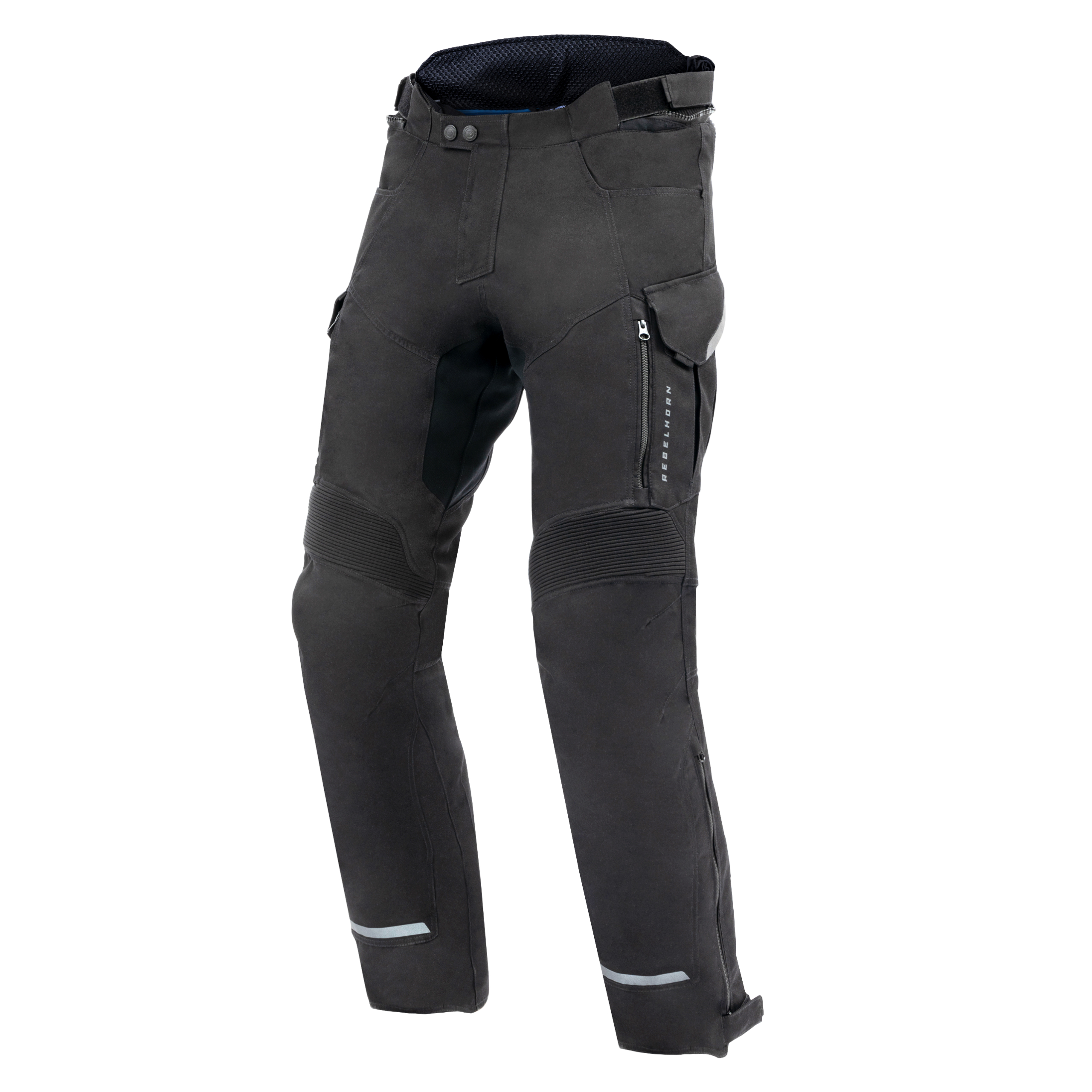 מכנס רכיבה ממוגן וחסין מים רבל הורן שחור - REBELHORN SCOUT TEXTILE PANTS