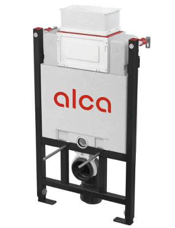 מיכל הדחה סמוי נמוך לקיר ALCA פלסאון מק