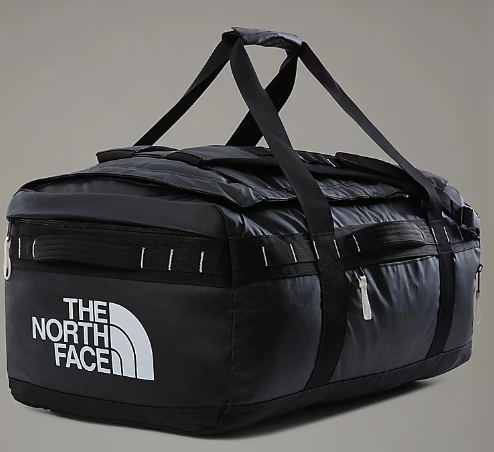 תיק נסיעות BASE CAMP VOYAGER DUFFEL 62L שחור לבן - The North Face