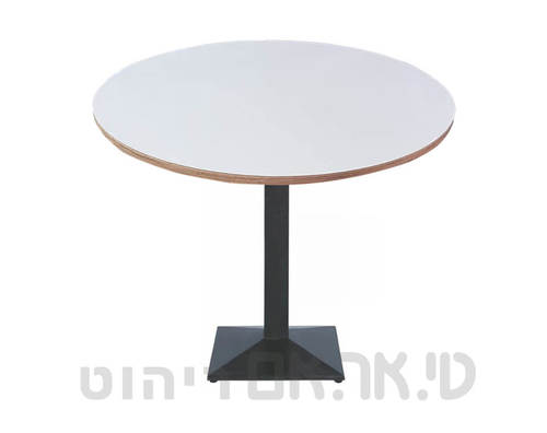 יהלום עם פלטה עגולה קנט חשוף