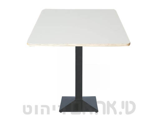 יהלום עם פלטה מרובעת קנט חשוף