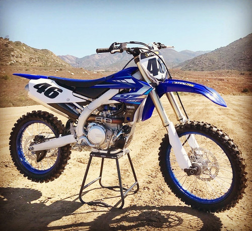 סטנד לאופנוע שטח מטריקס כחול - MATRIX C1 MOTORCYCLE STAND