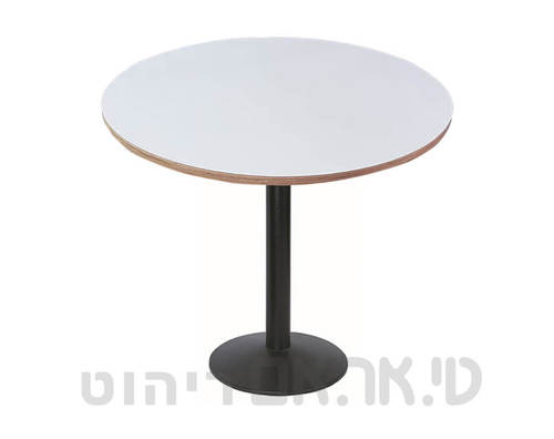 שולחן פיצה פלטה מרובעת קנט חשוף