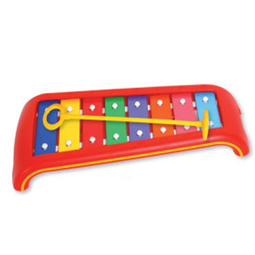 מטלופון צבעוני שמונה צלילים לגיל הרך