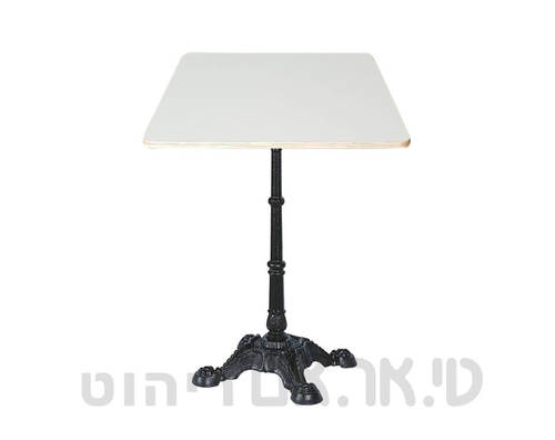 שולחן בר סגנון עתיק פלטה מרובעת קנט חשוף