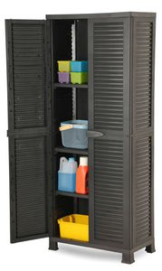ארון שירות דגם סטאר – 3 מדפים + כוננית 18" DELUXE רהם - תוצרת ישראל 