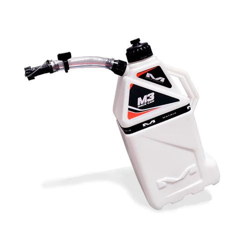 מיכל דלק 15L מילוי מהיר מטריקס לבן / שחור  - MATRIX M3 4 GALLON UTILITY CAN