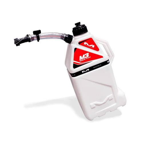 מיכל דלק 15L מילוי מהיר מטריקס לבן / אדום  - MATRIX M3 4 GALLON UTILITY CAN