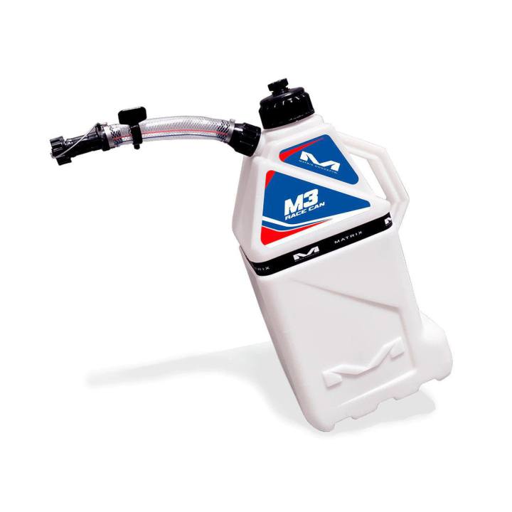 מיכל דלק 15L מילוי מהיר מטריקס לבן / כחול  - MATRIX M3 4 GALLON UTILITY CAN