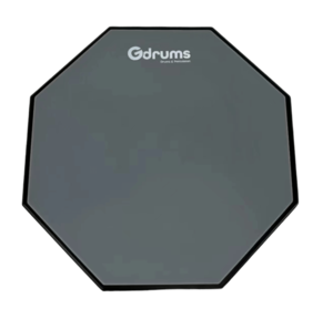 פד אימון לתופים "12 PAD-12G בצבע אפור מבית GDRUMS