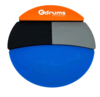 פד אימון 4 אזורים PREMIUM PAD מבית GDRUMS