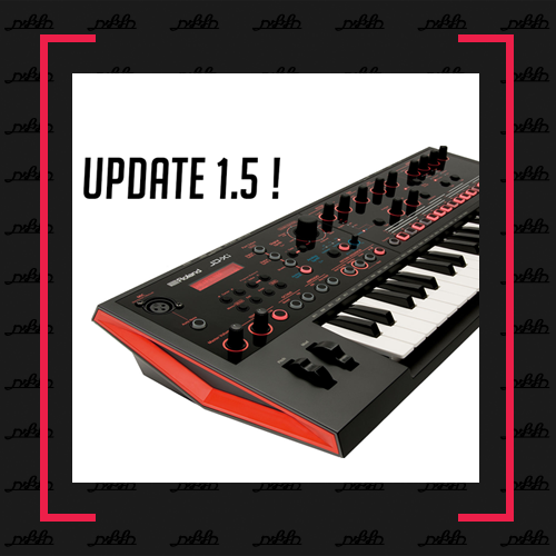 עדכון גרסה לסינטיסייזר Roland JD-Xi