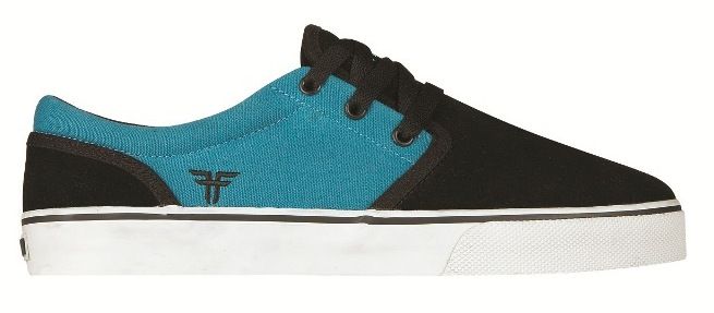 Fallen The Easy Black/Blue Shoes-11.5