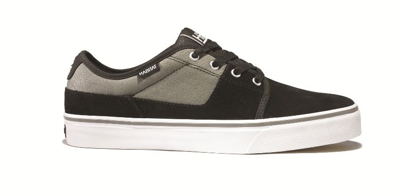 Habitat Quest Black Cement Suede Shoes-11.5