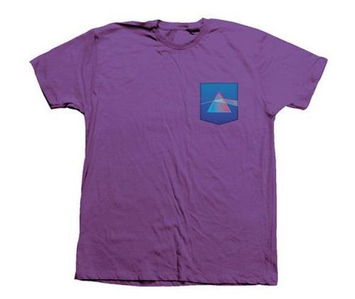 חולצה Habitat X Pink Floyd Indigo Dark Side of The Moon Pocket Purple-S