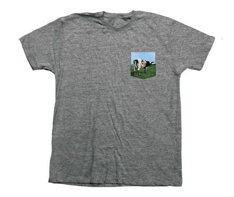 Habitat X Pink Floyd Atom Heart Mother Pocket Charcoal Heather-M