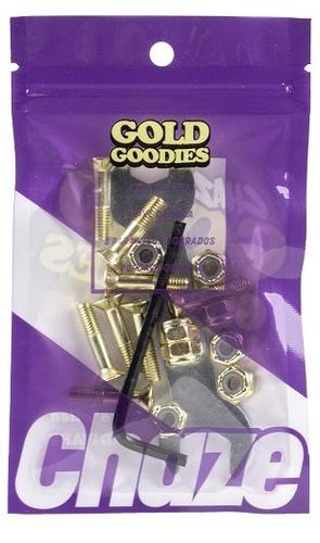 CHAZE HARDWARE with TOOLS GOLD SET 1''