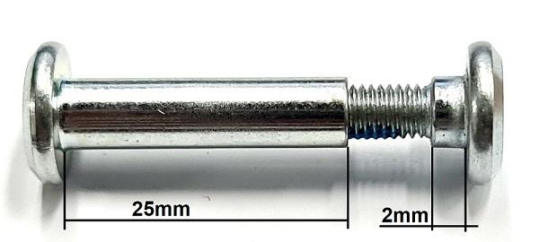 INLINE AXELS 6mm MALE/FEMALE 8pcs SET-25