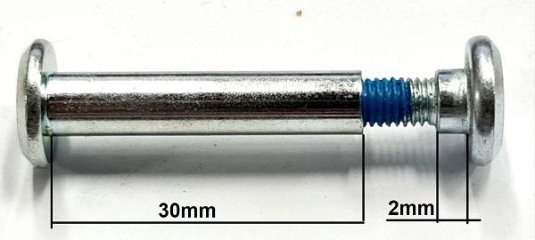INLINE AXELS 6mm MALE/FEMALE 8pcs SET-30