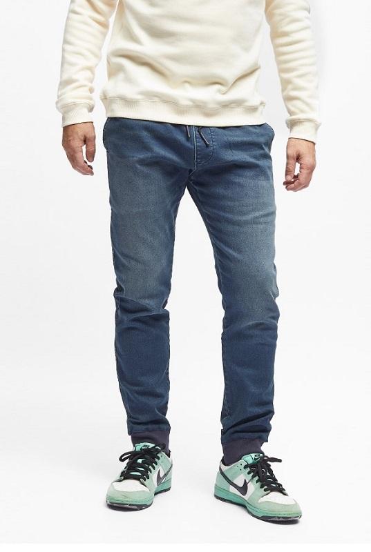 HYDROPONIC PANTS FRONTIER SWEAT DENIM DARK USED DENIM-32