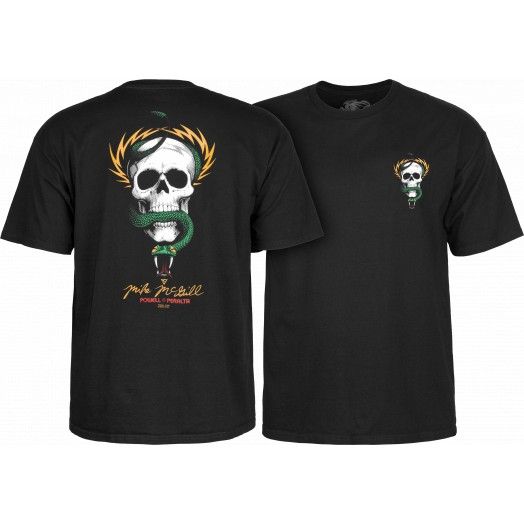 Powell Peralta Mike McGill Skull & Snake T-shirt - Black-S