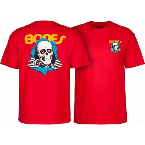 Powell Peralta Ripper T-shirt - Red-S