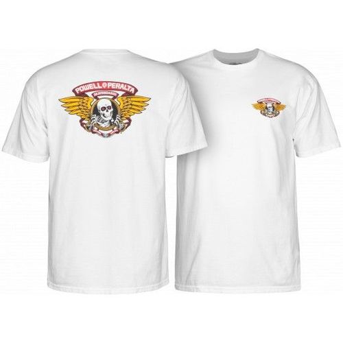 Powell Peralta Winged Ripper T-shirt - White-S