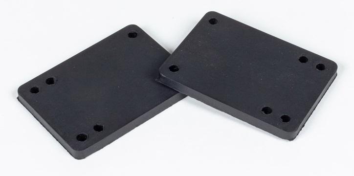 Rubber Skateboard Riser 6mm 1pair