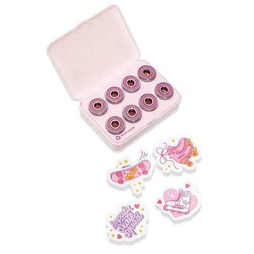 Impala Abec7 Bearings 8 Pack Pink