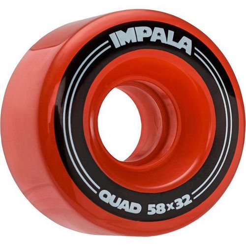 Impala Rollerskates Wheels Red 58mm 82A 4pack