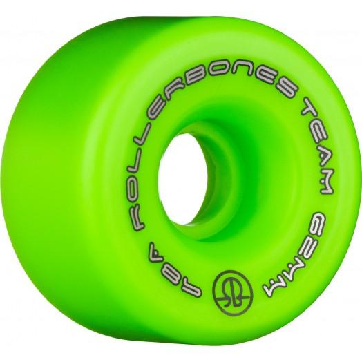 גלגלים לגלגליות Rollerbones Team Logo 62mm 98A Green 8pk