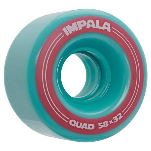 Impala Rollerskates Wheels Aqua 58mm 82A 4pack