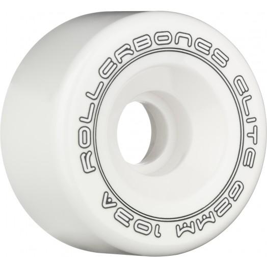 גלגלים לגלגליות Rollerbones Art Elite Competition Wheels White 62mm 103A 8pk