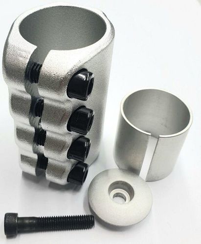 GRIT SCS CLAMPS 4 BOLTS - POLISHED
