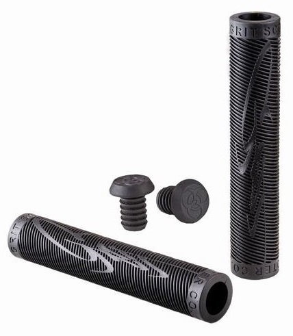 Grit Handlebar Grips 160mm Black