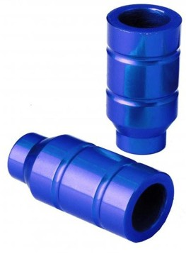 Grit Alloy Pegs Set Blue