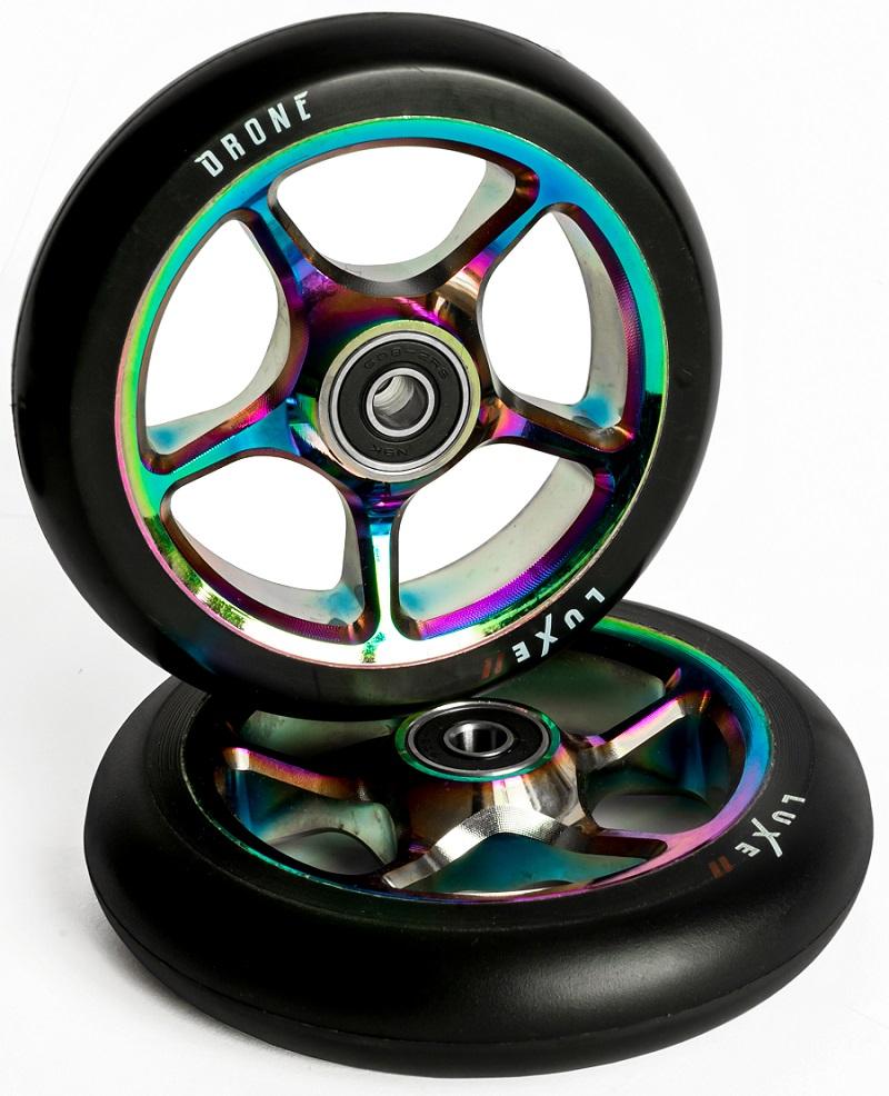 Drone Luxe II Wheel 110*24mm Neochrome/Black